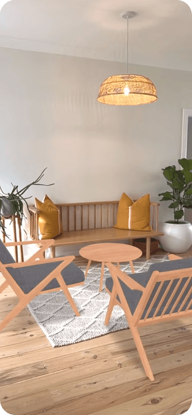 AR Furniture placement