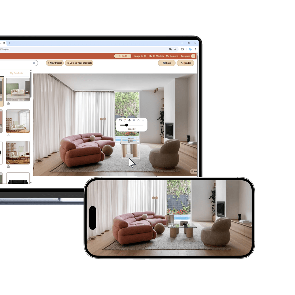 Static Product Website UI